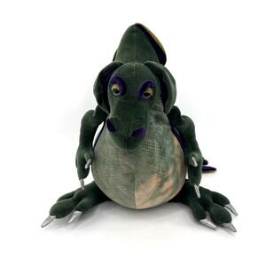 Manhattan Toy Cordelia Dragon Royal Renaissance Plush 14" Green Purple Velveteen
